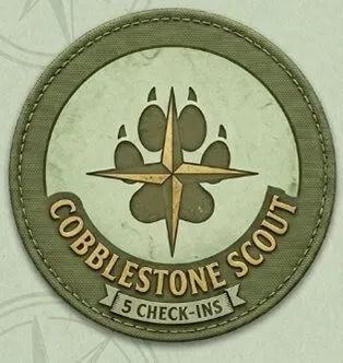 Cobblestone Scout patch